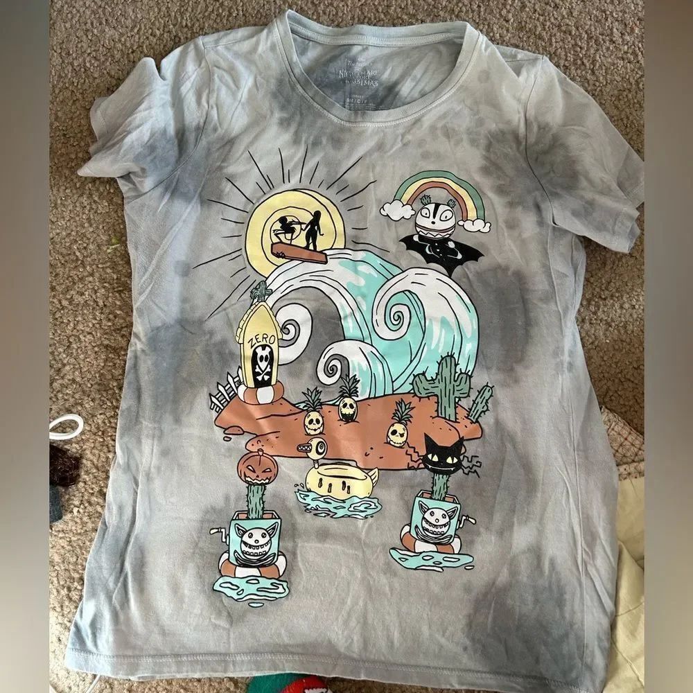 Womens Nightmare Before Christmas Tshirt
